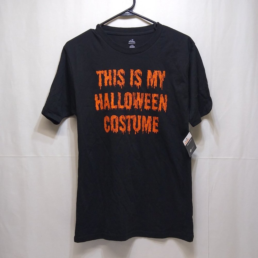 "This Is My Halloween Costume" Men's Small (34-36) NWT